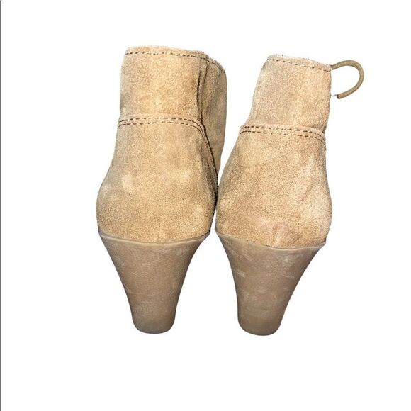 White Mountain tan chestnut booties - Picture 3 of 9